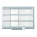 Bi-Silque MasterVisi, 12 Month Planner, 48x36, Aluminum Frame GA05106830